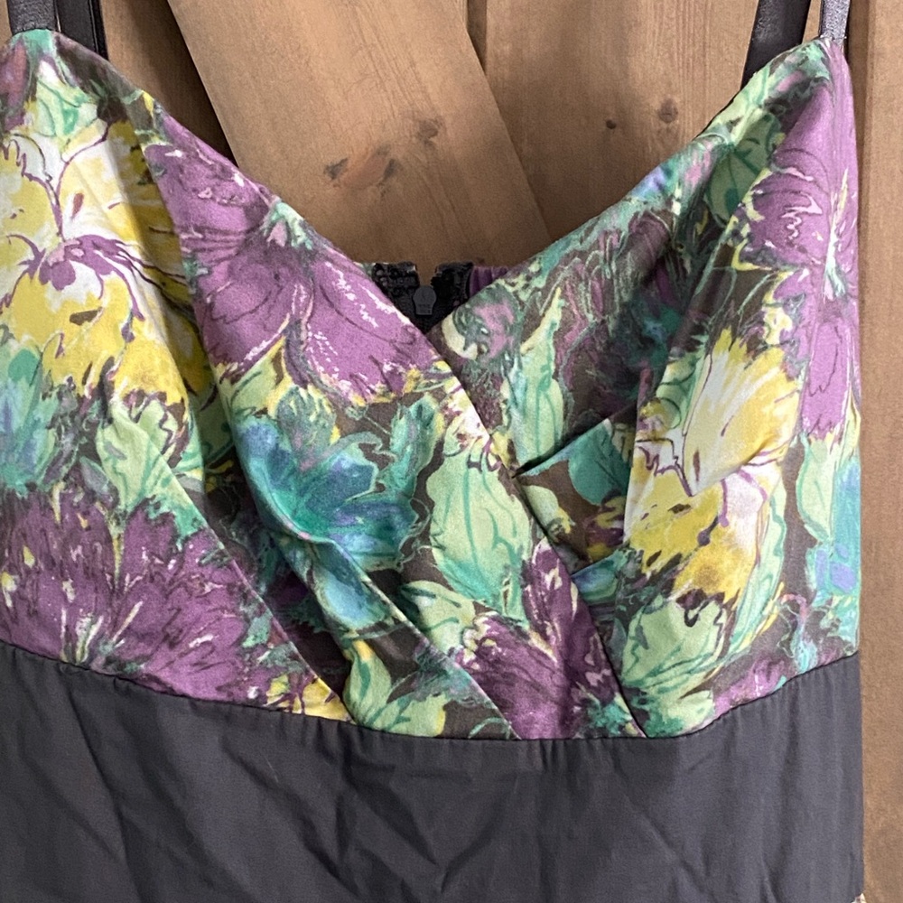 Torrid Floral TEA DRESS - Women's 14 Layered Tulle Underskirt Cottagecore - Picture 3 of 13
